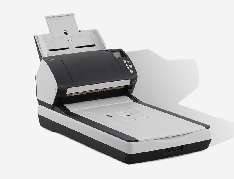 Fujitsu fi-7280 high speed ADF scanner with flatbed