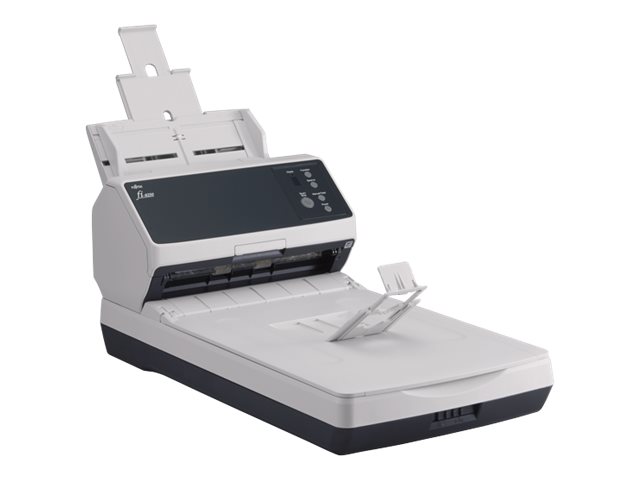 Fujitsu fi-8250 flatbed image scanner with upgraded feeding tray